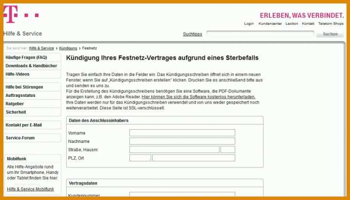 Spektakulär Handyvertrag Fristlos Kündigen Vorlage 1000x574