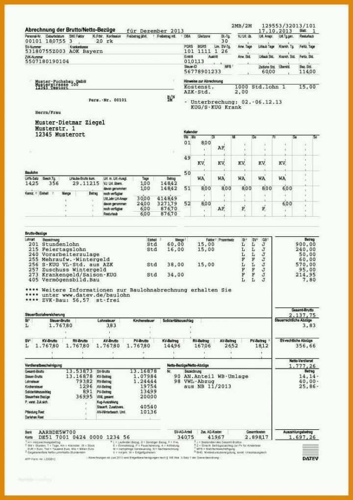 Auffällig Lohnabrechnung Excel Vorlage österreich 775x1096