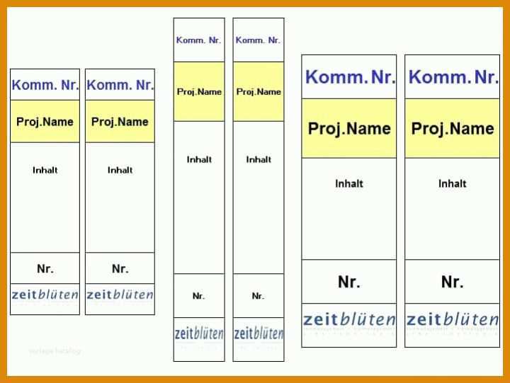 Unglaublich Ordnerrücken Vorlage Excel Kostenlos 721x542