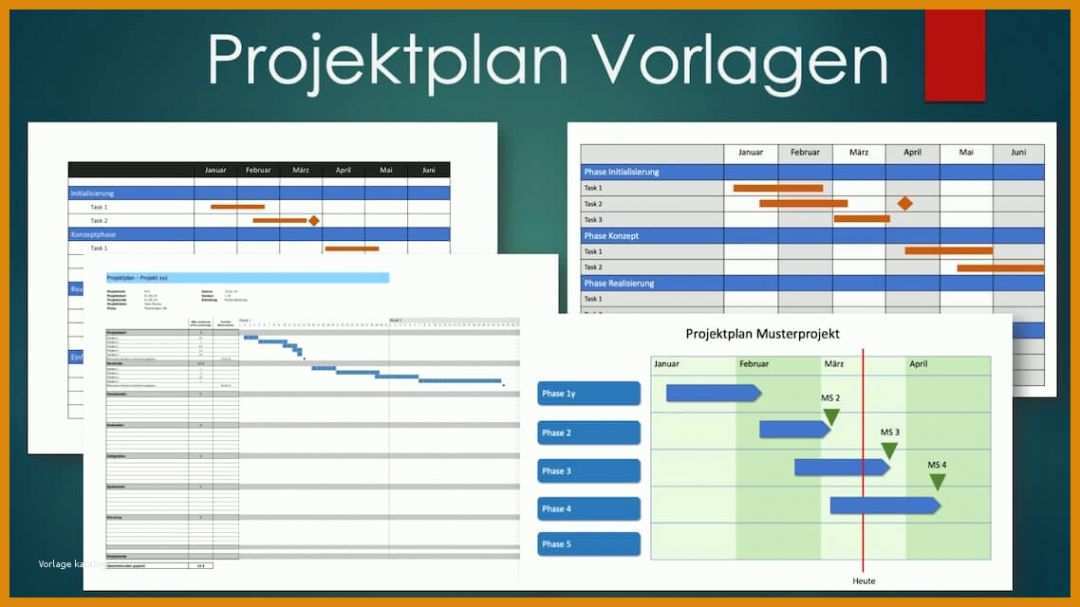 Selten Projektplan Powerpoint Vorlage Kostenlos 1138x640