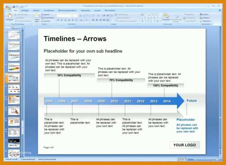 Spezialisiert Selbstpräsentation Powerpoint Vorlage 821x600