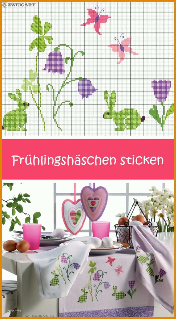 Toll Sticken Ostern Vorlagen 945x1713