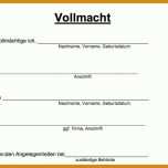 Faszinierend Vollmacht Auto Abholen Vorlage 701x505