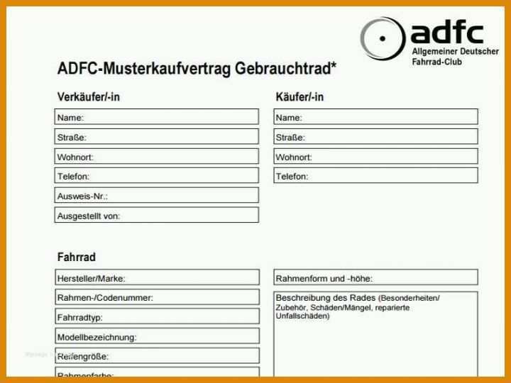 Faszinieren Vorlage Vertrag Autoverkauf Privat 800x600