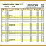 Faszinierend Vorlage Zur Dokumentation Der Täglichen Arbeitszeit Datev 719x700