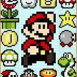 Neue Version Bügelperlen Vorlagen Mario 1280x1600