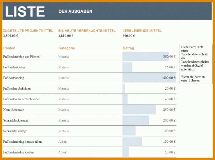 Original Checkliste Excel Vorlage 921x686