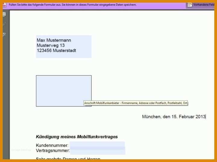 Faszinieren Handyvertrag Kündigen Vorlage Zum Ausdrucken 800x600