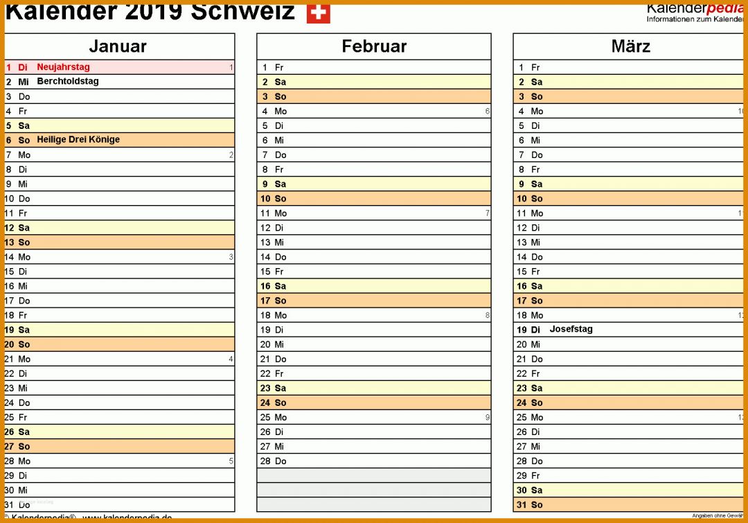 Am Beliebtesten Kalender Vorlage 2019 1590x1112