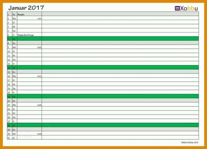Neue Version Powerpoint Kalender Vorlage 736x528