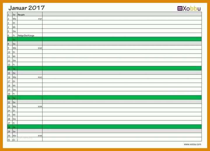 Neue Version Powerpoint Kalender Vorlage 736x528