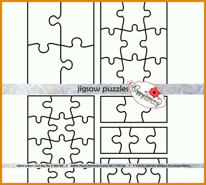 Limitierte Auflage Puzzle Vorlage 1000x896