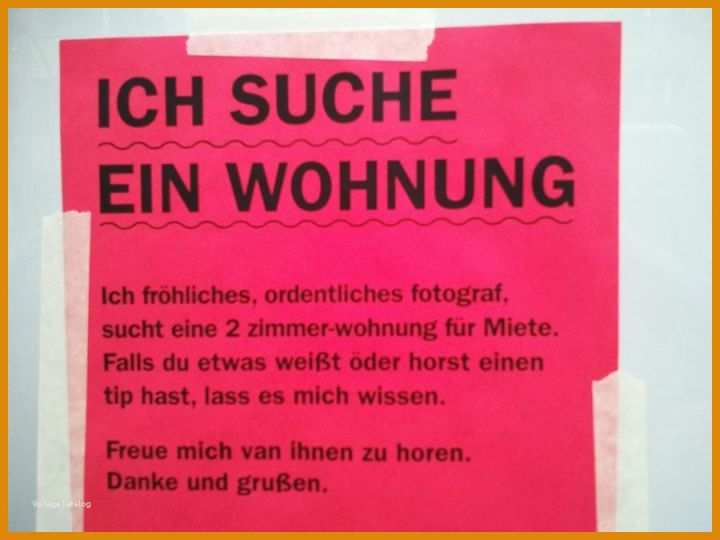 Suche Tiefgaragenstellplatz Vorlage Sechs Zettel Zeigen Wie Wohnungssuche In Berlin Wirklich Geht B