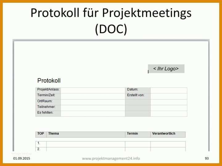 Selten Vorlagen Für Protokolle Kostenlos 800x600