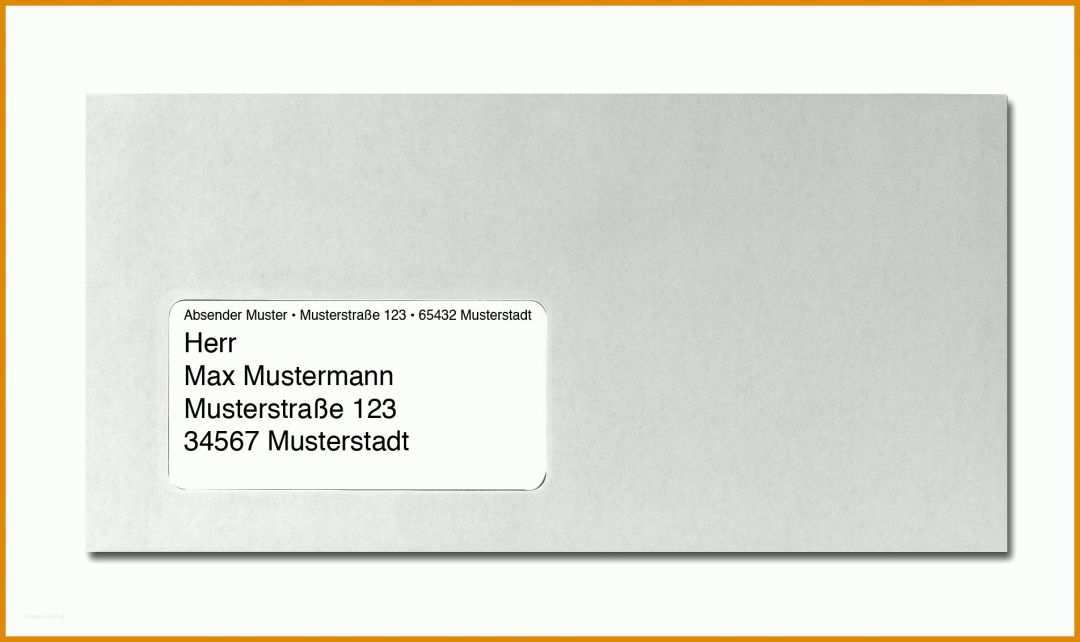 Bemerkenswert Brief Mit Fenster Vorlage 1904x1132