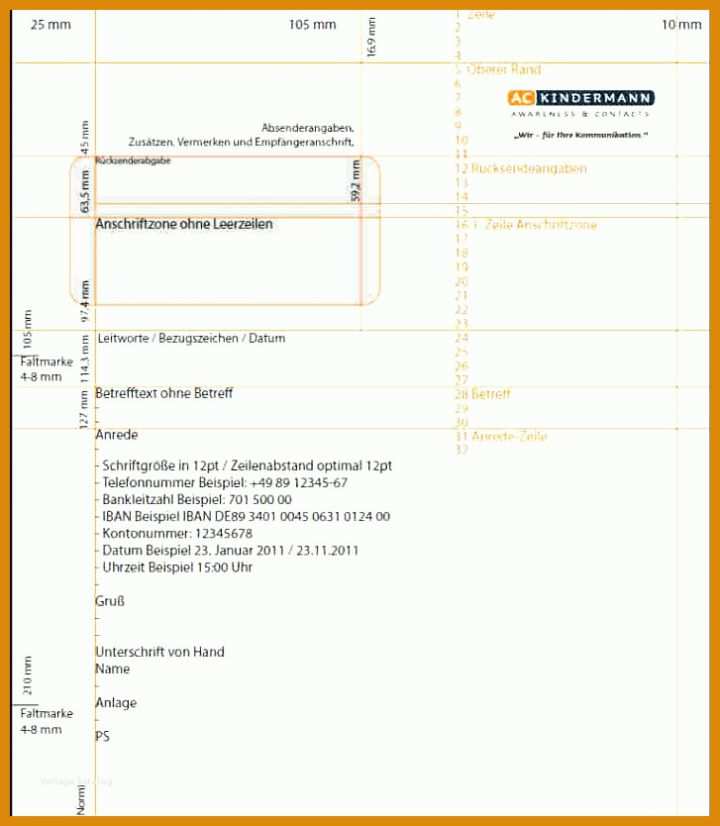 Atemberaubend Din 5008 Brief Vorlage Word 727x834