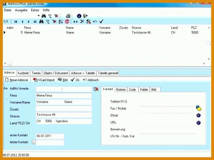 Tolle Excel Kundendatenbank Vorlagen Kostenlos 760x570