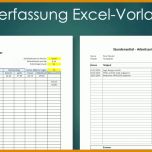 Schockieren Excel Zeiterfassung Vorlage 1138x640