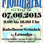 Atemberaubend Flohmarkt Flyer Vorlage 2480x3481