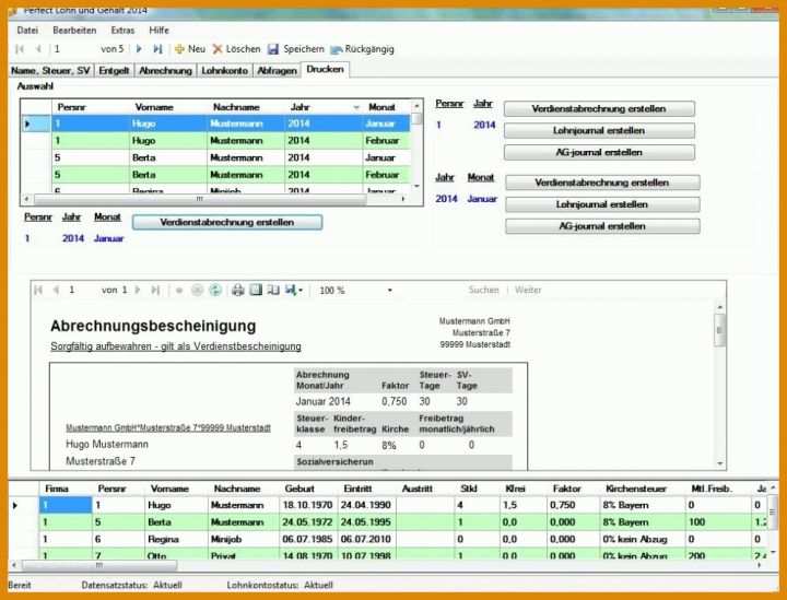 Neue Version Gehaltsabrechnung Vorlage Excel Kostenlos 996x760