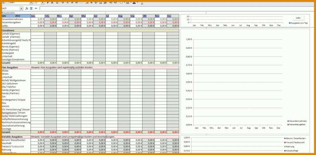 Fantastisch Haushaltsbuch Ausgaben Vorlage 1600x787