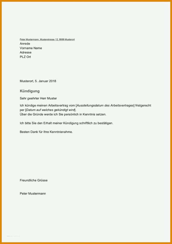 Empfohlen Mcfit Kündigung Vorlage Word 992x1402