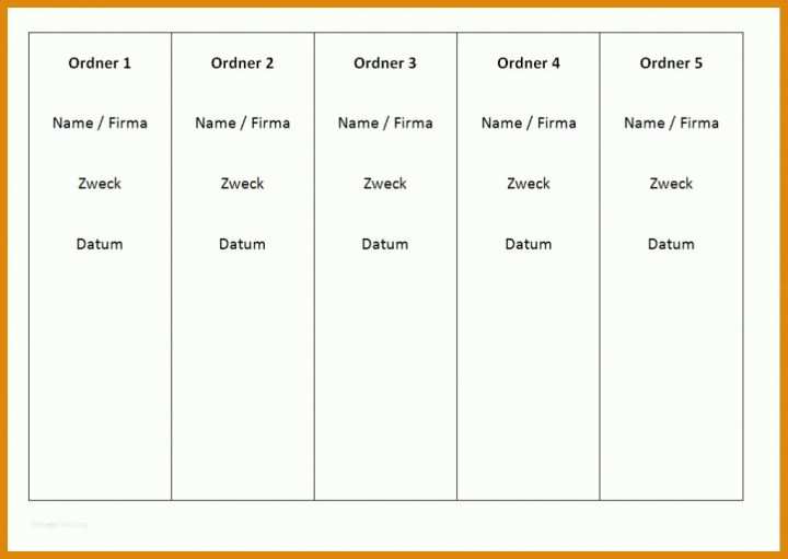 Beste Ordnerrücken Vorlage Excel Kostenlos 1024x727