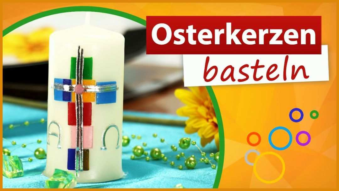 Auffällig Osterkerzen Basteln Vorlagen Muster 1280x720