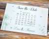 Erschwinglich Save the Date Kalender Vorlage 1500x1000
