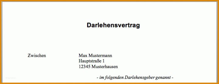 Überraschen Vorlage Privater Darlehensvertrag 1608x622