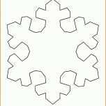 Toll Vorlage Schneeflocke 2480x2740