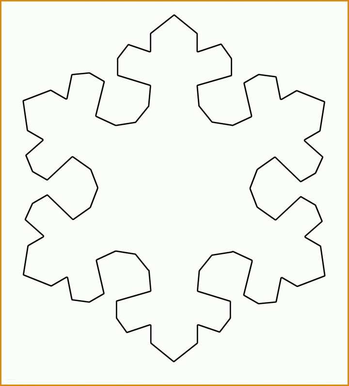 Hervorragend Vorlage Schneeflocke 2480x2740