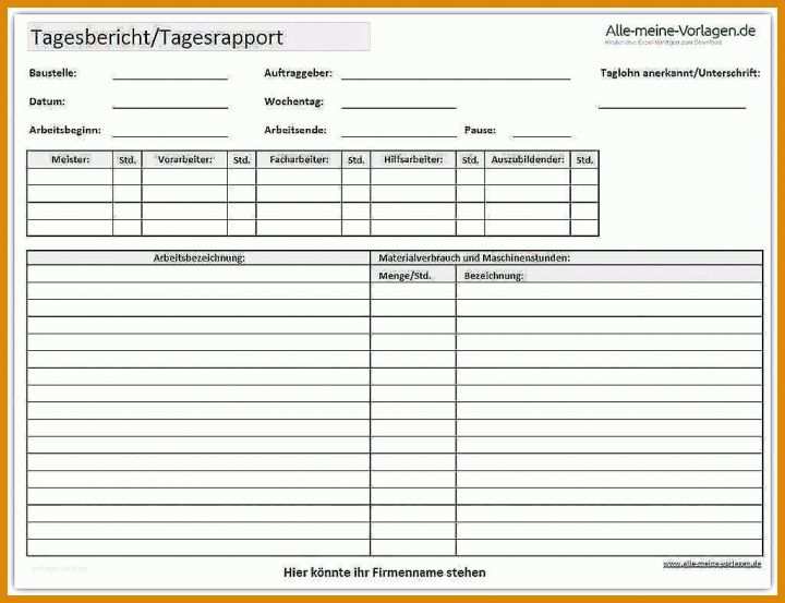 Größte Vorlage Zur Dokumentation Der Täglichen Arbeitszeit Excel 1024x787