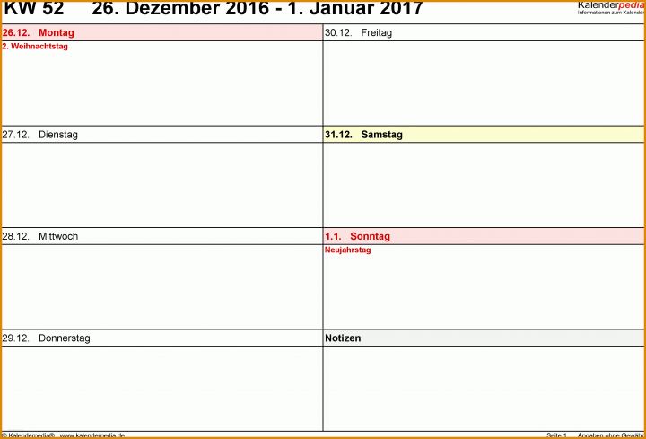 Einzahl Wochenkalender Vorlage 3158x2143