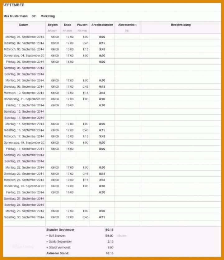 Datev Vorlage Zur Dokumentation Der Täglichen Arbeitszeit 2017 99 Fantastisch Datev Vorlage Zur Dokumentation Der Taglichen Arbeitszeit 2017 Sen Monat