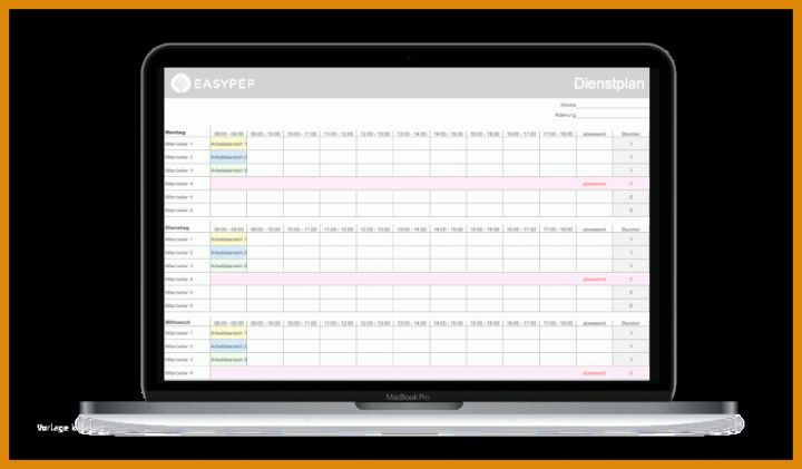 Außergewöhnlich Dienstplan Vorlage 879x514