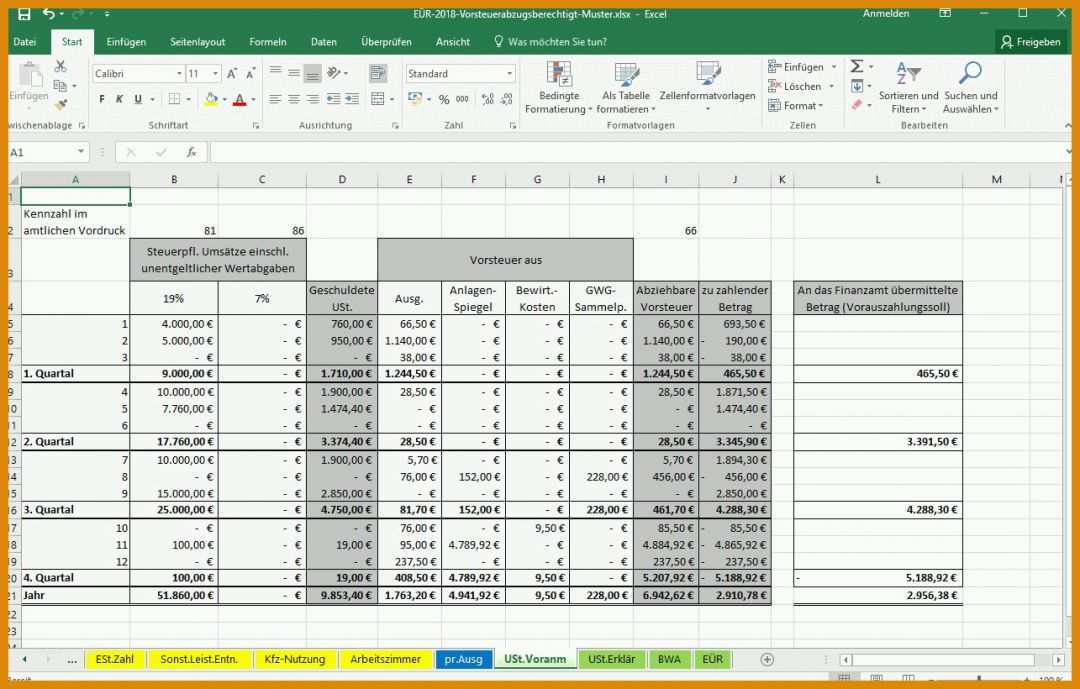 Tolle Eröffnungsbilanz Ug Excel Vorlage 1285x820