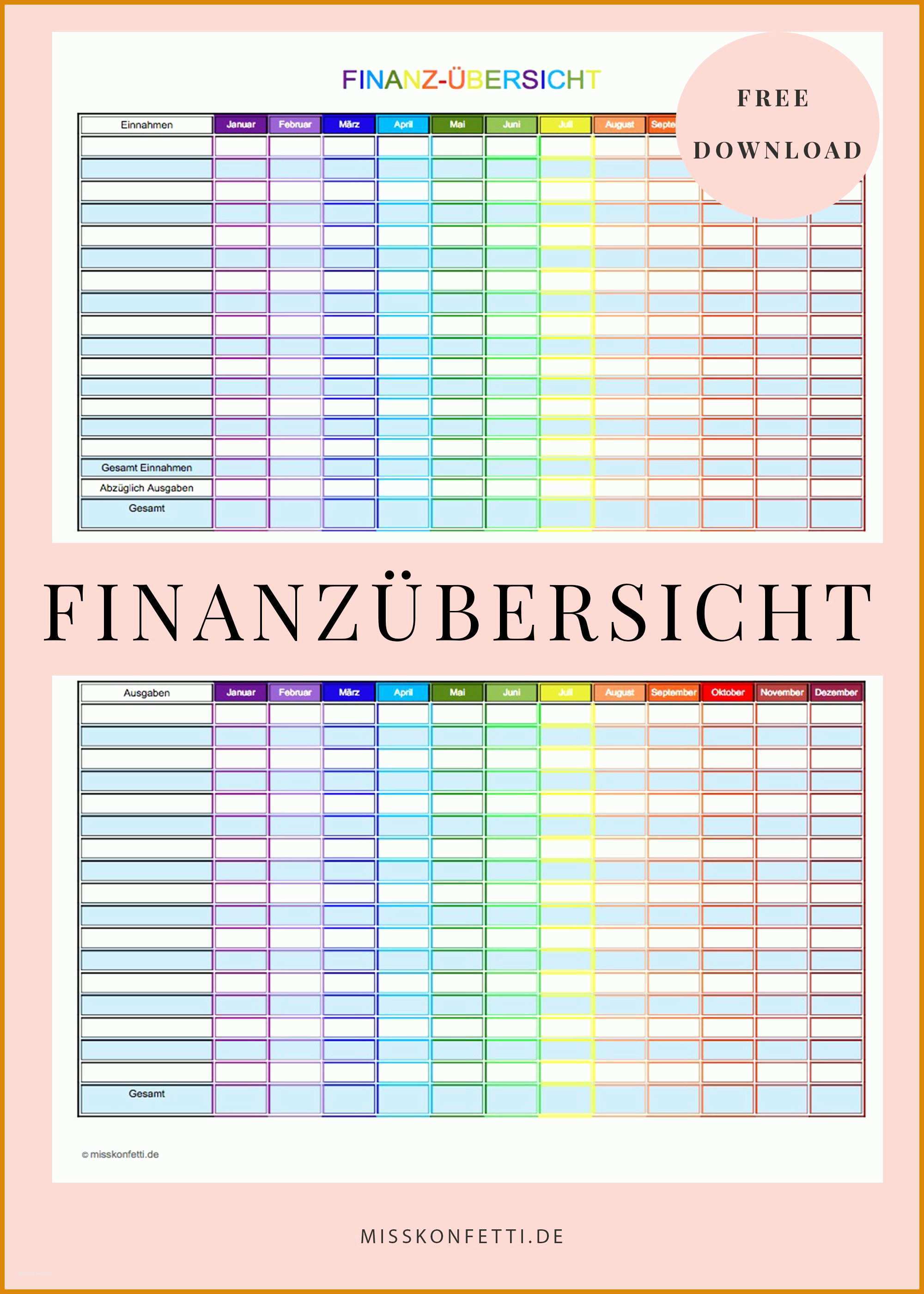 Hervorragen Finanzen Im Griff Mit Dem Haushaltsbuch 778138 - Muster