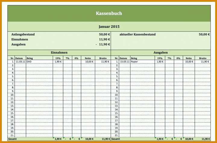 Größte Kassenbuch Vorlage Zum Ausdrucken 1200x792