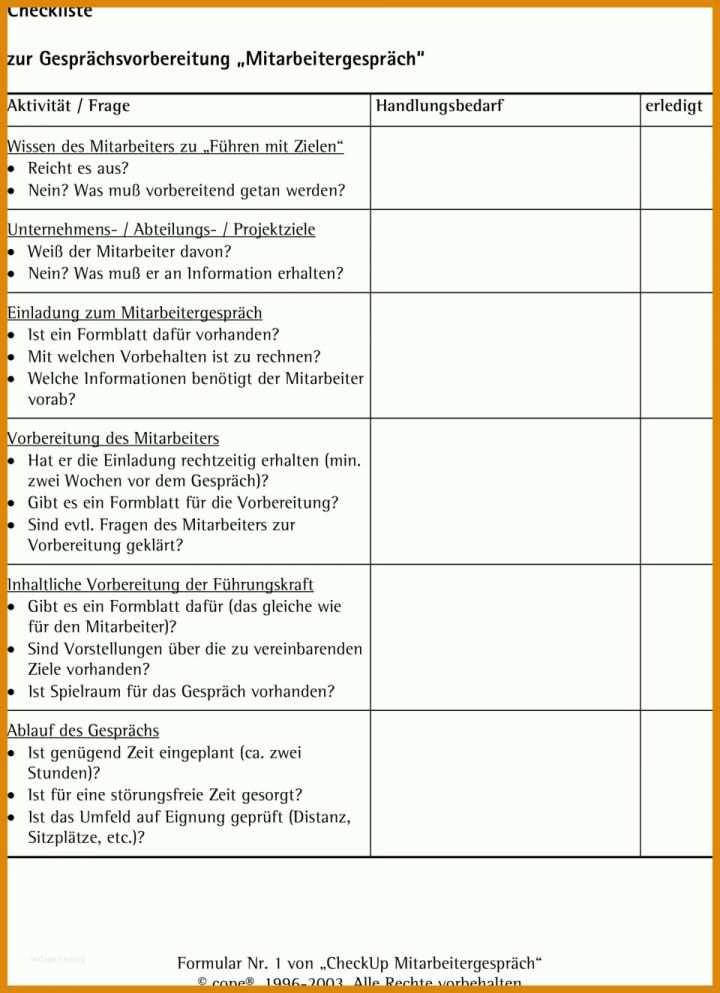 Ungewöhnlich Mitarbeitergespräch formular Vorlage 960x1324