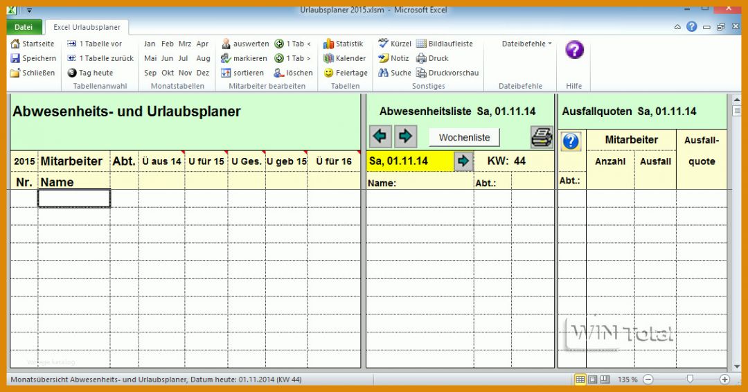 Faszinierend Personaldatenblatt Vorlage Excel 1131x593