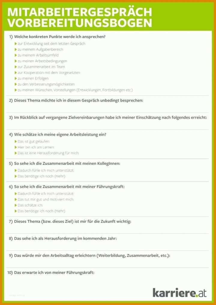 Ausnahmsweise Personalgespräch Vorlage 1000x1414
