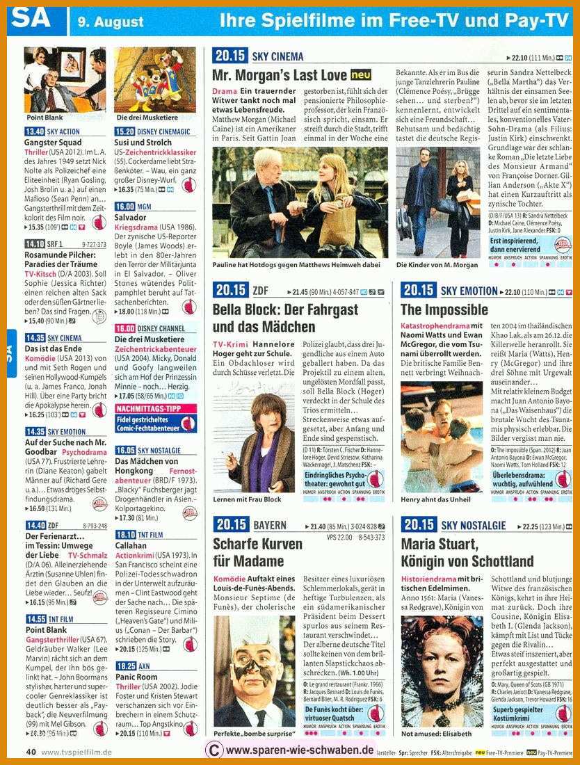 Neue Version Tv Spielfilm Kündigung Vorlage 834x1100