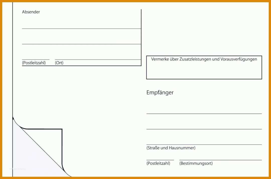 Beste Versandetikett Vorlage 1200x795