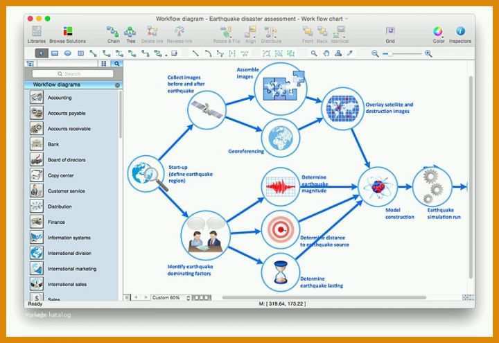 Singular Visio Netzwerkplan Vorlage 800x550