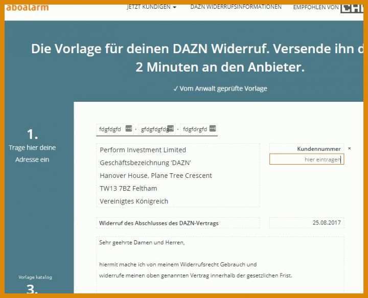 Faszinieren Vorlage Widerruf 803x650