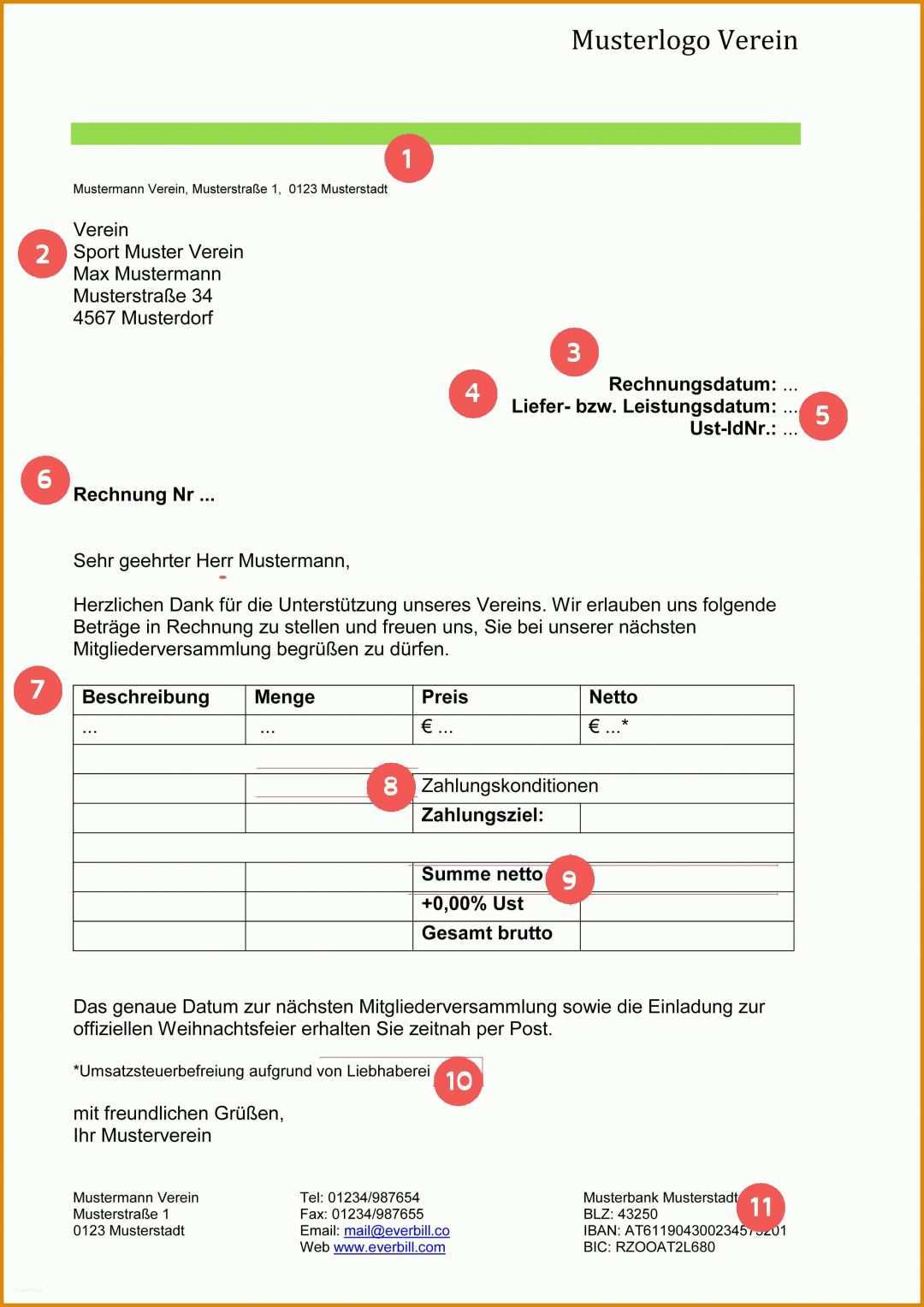 Empfohlen Aufwandsentschädigung Vorlage 2480x3508