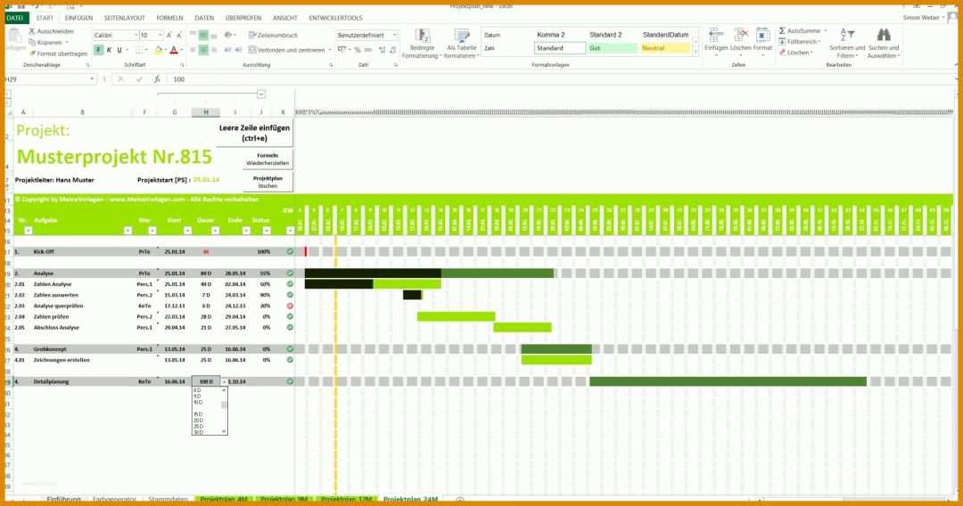 Ideal Excel Zeitplan Vorlage 1920x1010