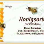 Neue Version Honig Etiketten Vorlagen 1920x1024