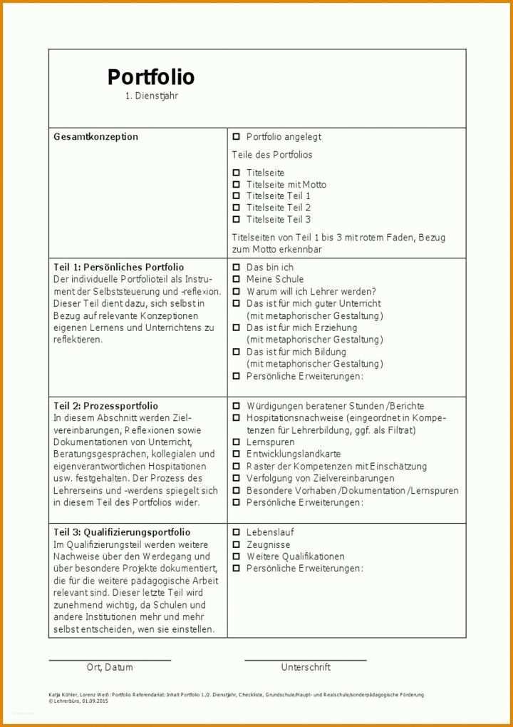 Perfekt Portfolio Vorlagen Schule 1696x2400